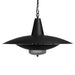 Noir Furniture - UFO Pendant in Matte Black - PZ042MTB - GreatFurnitureDeal