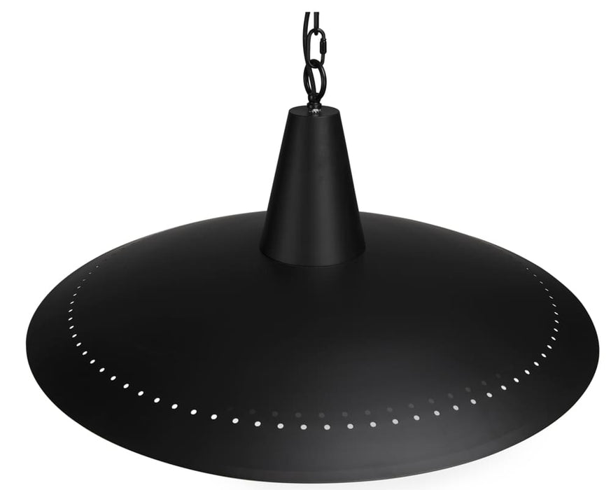 Noir Furniture - UFO Pendant in Matte Black - PZ042MTB - GreatFurnitureDeal