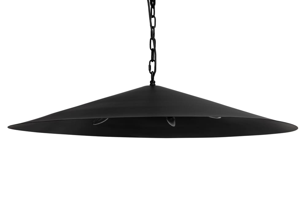 Noir Furniture - Lark Pendant in Matte Black - PZ043MTB - GreatFurnitureDeal