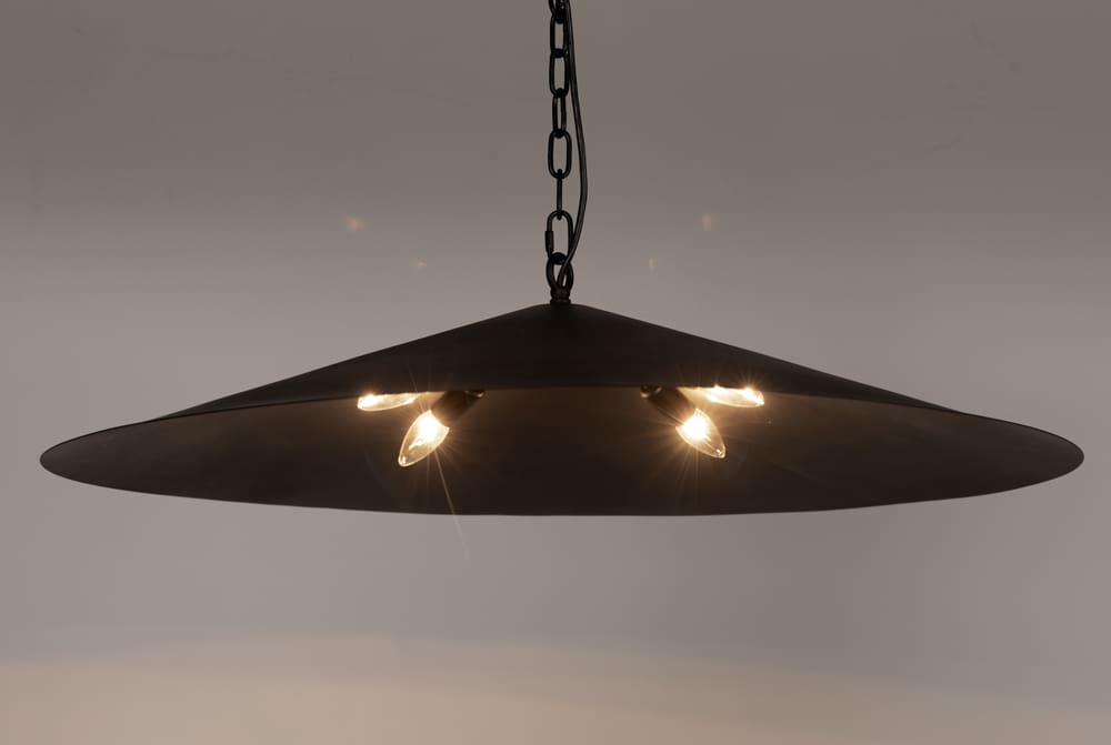 Noir Furniture - Lark Pendant in Matte Black - PZ043MTB - GreatFurnitureDeal