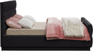Meridian Furniture - Paxton Black Chenille Fabric Upholstered King Bed (3 Boxes) - PaxtonBlack-K - GreatFurnitureDeal