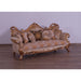 European Furniture - Tiziano Luxury Sofa in Gold & Antique Silver - 38994-S - GreatFurnitureDeal
