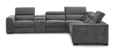 J&M Furniture - Picasso 6Pc Fabric Motion Sectional Sofa In Dark Grey - 19965-DG - GreatFurnitureDeal