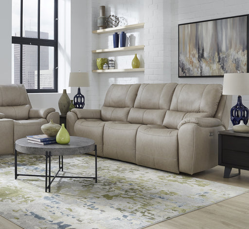 Southern Motion - Westchester Double Reclining Sofa in Platinum - 371-31 - GreatFurnitureDeal