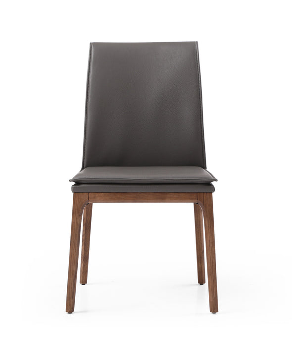 J&M Furniture - Portland Modern Dining Chair in Grey - Set of 2 - 19986-DC - GreatFurnitureDeal