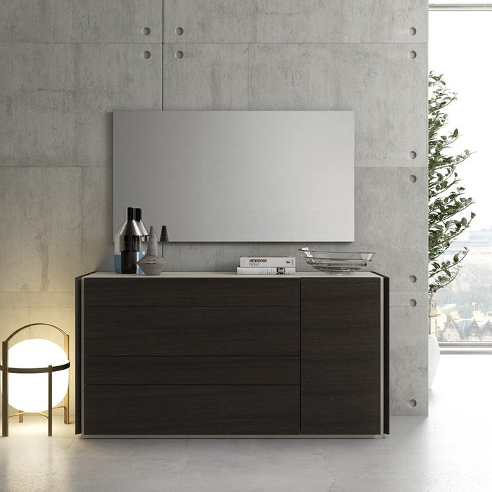 J&M Furniture - Faro Wenge with Light Grey Dresser - 1786722-DR-WEN-LIGHT GREY - GreatFurnitureDeal