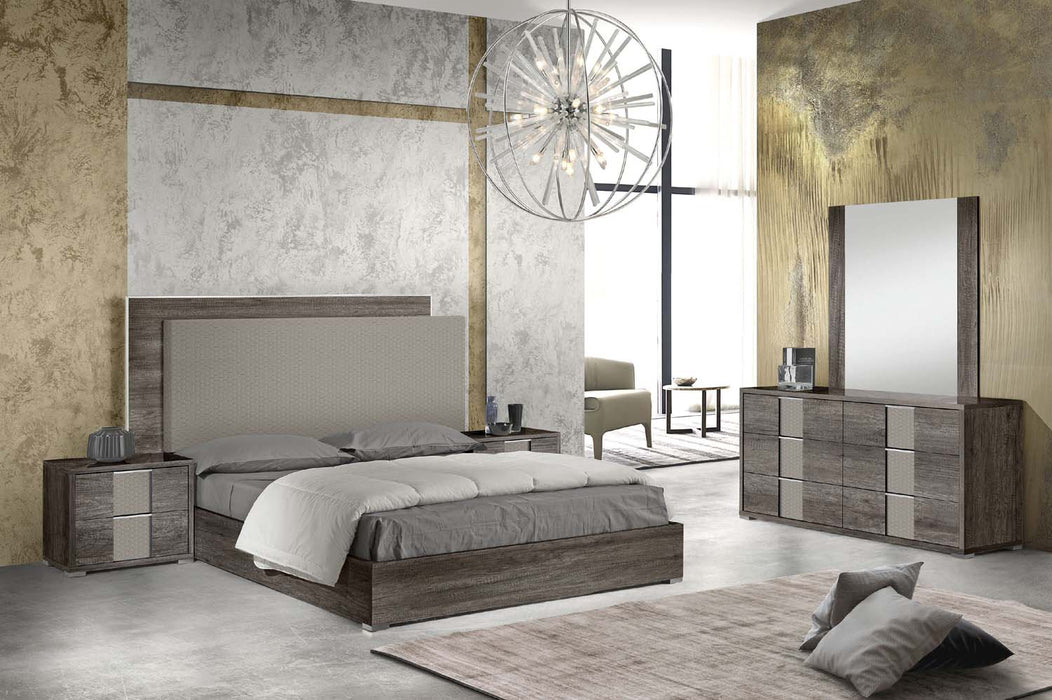 J&M Furniture - Portofino Canyon Oak 6 Piece Eastern King Premium Bedroom Set - 18664-EK-6SET-CANYON OAK