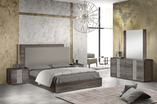 J&M Furniture - Portofino Canyon Oak 5 Piece Queen Premium Bedroom Set - 18664-Q-5SET-CANYON OAK - GreatFurnitureDeal