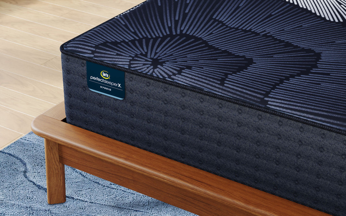 Serta Mattress - Perfect Sleeper X Hybrid Prescott Medium Firm Twin XL Mattress - PRESCOTT-TWIN XL - GreatFurnitureDeal