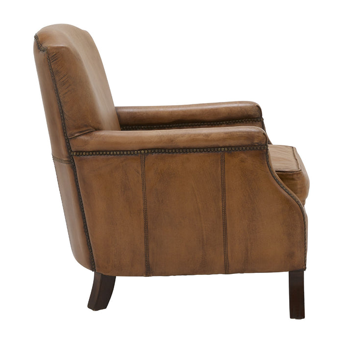 GJ Styles - Oxenholme Club Chair In Antique Buffalo - RA101 - GreatFurnitureDeal