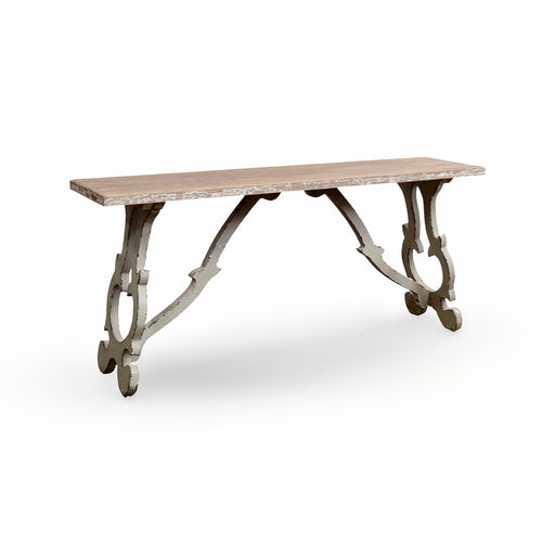 GJ Styles - Leece Console W/ Antiqued Top - RA102 - GreatFurnitureDeal