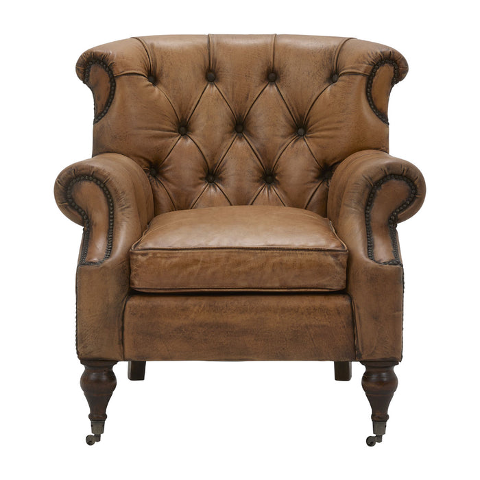 GJ Styles - Somerset Tufted Chair In Antique Buffalo - RA110 - GreatFurnitureDeal