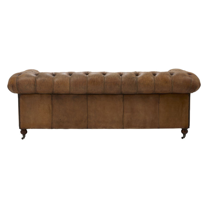 GJ Styles - Newport Chesterfield Sofa In Antiqued Buffalo - RA112 - GreatFurnitureDeal