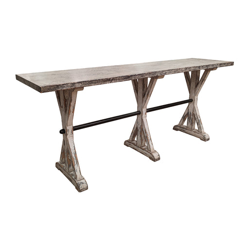 GJ Styles - Distressed Bar Height Table - RA119 - GreatFurnitureDeal