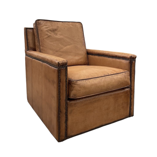 GJ Styles - Keswick Swivel Chair In Antique Buffalo - RA139 - GreatFurnitureDeal