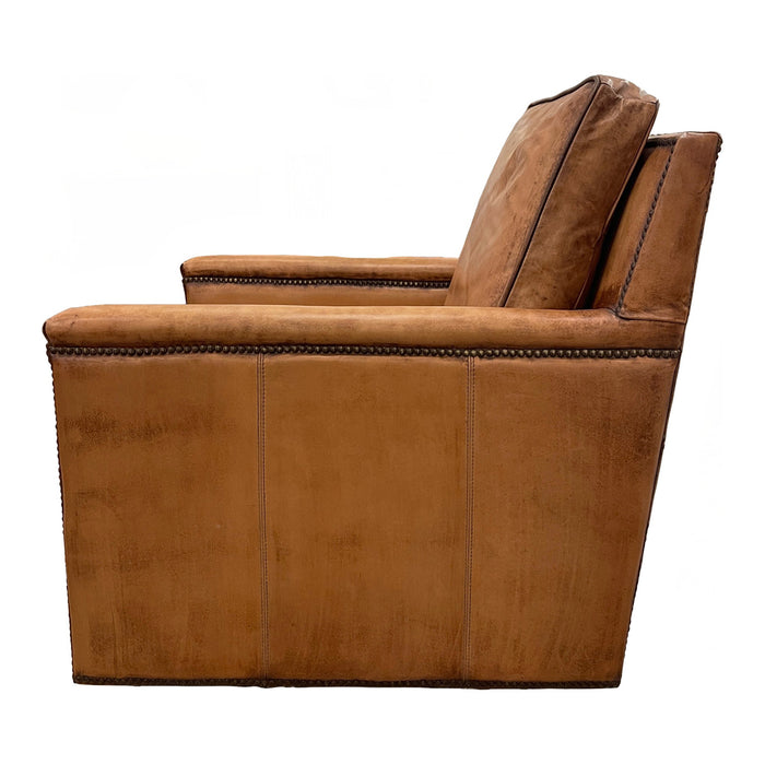 GJ Styles - Keswick Swivel Chair In Antique Buffalo - RA139 - GreatFurnitureDeal