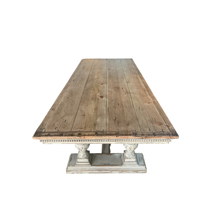 GJ Styles - Wentworth Dining Table in Reclaimed Pine - RA143
