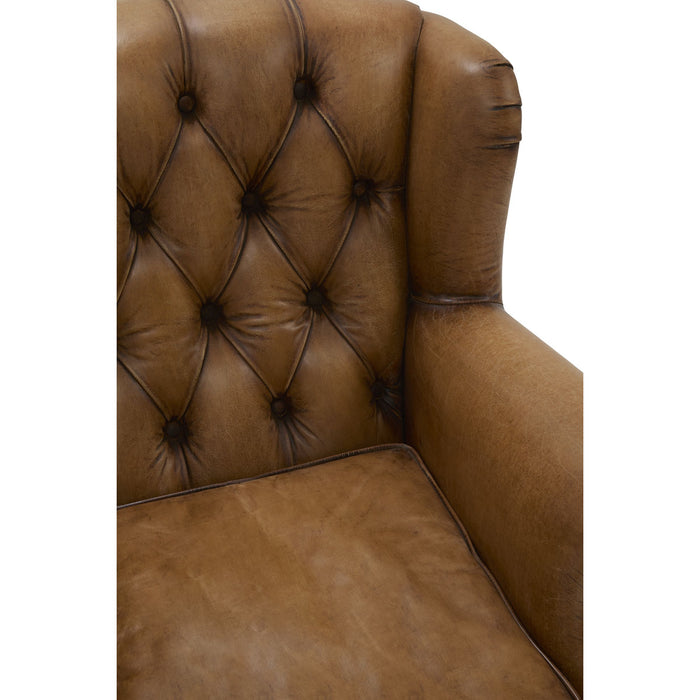 GJ Styles - Florence Armchair In Antiqued Buffalo - RA19 - GreatFurnitureDeal