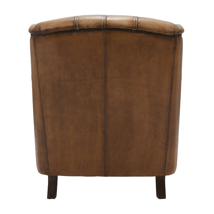 GJ Styles - Florence Armchair In Antiqued Buffalo - RA19 - GreatFurnitureDeal