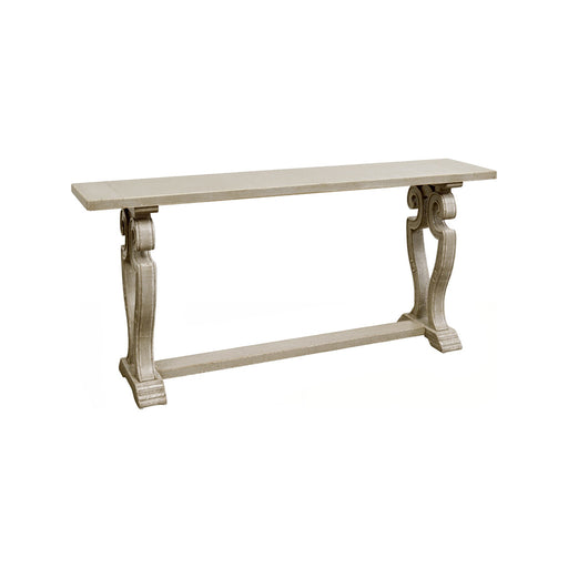GJ Styles - Console Table With Carved Harp Base - RA22-G - GreatFurnitureDeal