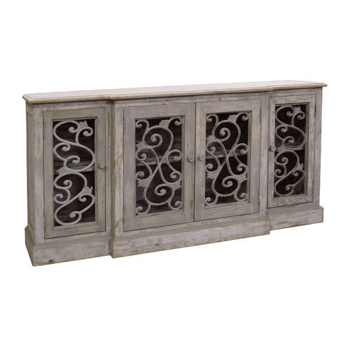 GJ Styles - Sideboard With Iron Fretwork - RA26 - GreatFurnitureDeal