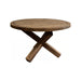 GJ Styles - Mexico Round Teak Dining Table - RD10 - GreatFurnitureDeal