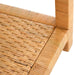 Worlds Away - Reed One Drawer End Table In Rattan - REED - GreatFurnitureDeal