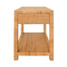 Worlds Away - Reed One Drawer End Table In Rattan - REED - GreatFurnitureDeal