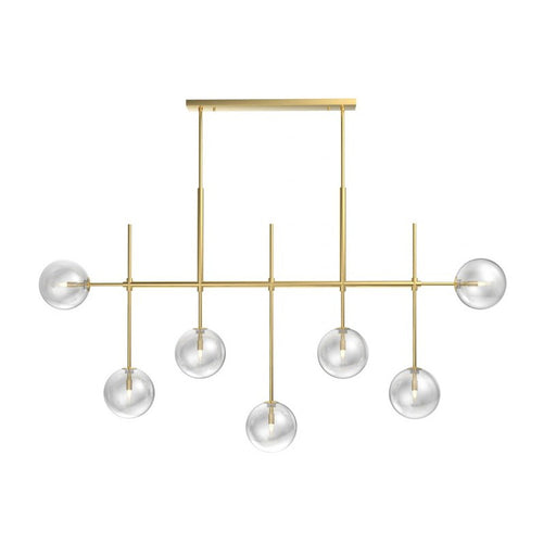 GJ Styles - Beech Grove Chandelier in Brass - RL106 - GreatFurnitureDeal