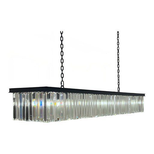 GJ Styles - Etnam Chandelier in Old Bronze - RL113 - GreatFurnitureDeal