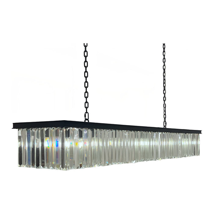 GJ Styles - Etnam Chandelier in Old Bronze - RL113