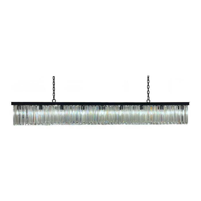 GJ Styles - Etnam Chandelier in Old Bronze - RL113