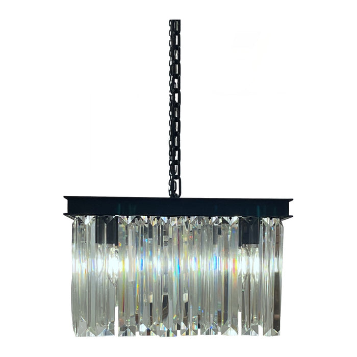 GJ Styles - Etnam Chandelier in Old Bronze - RL113