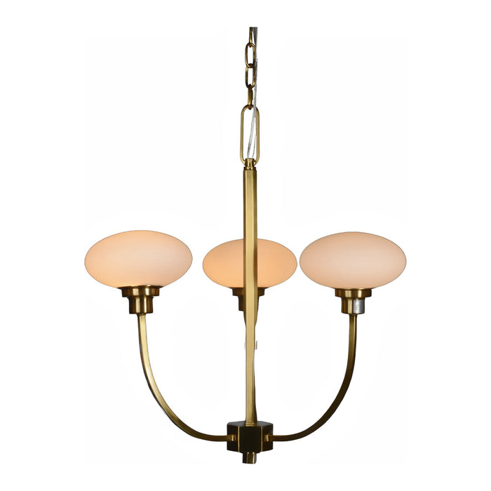 GJ Styles - Wegnalls Chandelier in Brass - RL117 - GreatFurnitureDeal