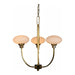 GJ Styles - Wegnalls Chandelier in Brass - RL117 - GreatFurnitureDeal