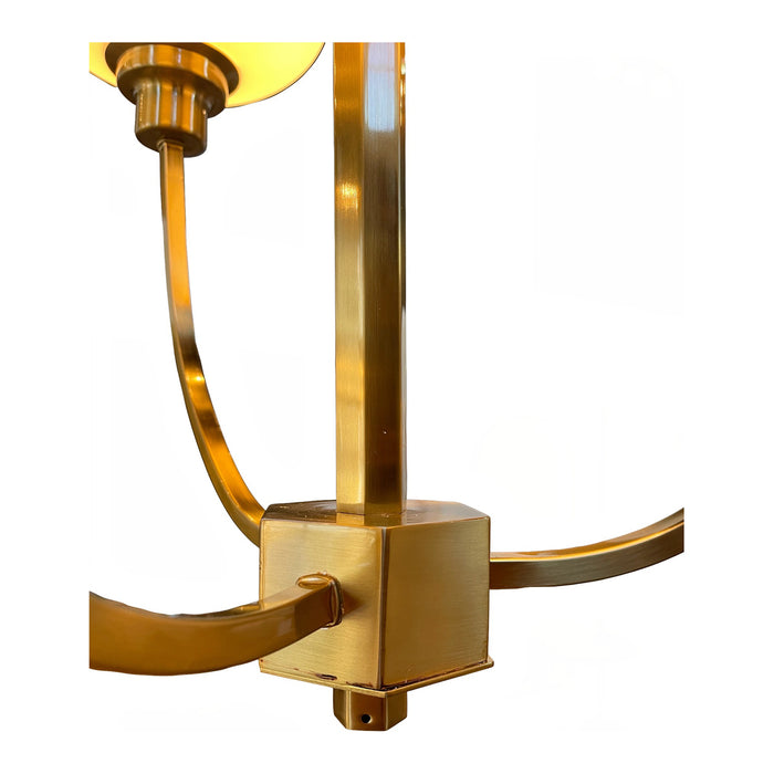 GJ Styles - Wegnalls Chandelier in Brass - RL117 - GreatFurnitureDeal