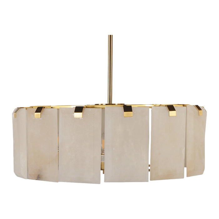 GJ Styles - Brierley Chandelier in Alabaster - RL120 - GreatFurnitureDeal