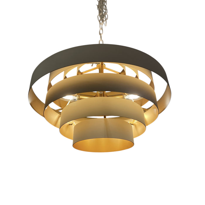 GJ Styles - Wynyard Chandelier in White - RL132 - GreatFurnitureDeal