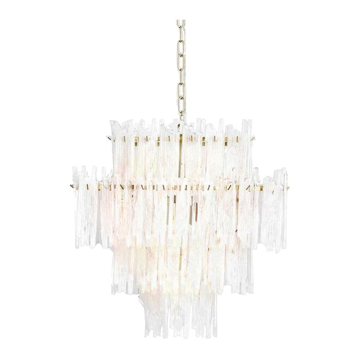 GJ Styles - Lacy Chandelier in Brass - RL90 - GreatFurnitureDeal