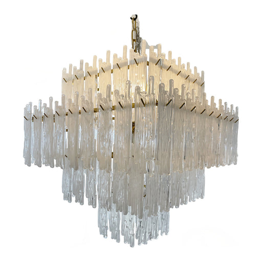 GJ Styles - Lacy Chandelier in Brass - RL90 - GreatFurnitureDeal