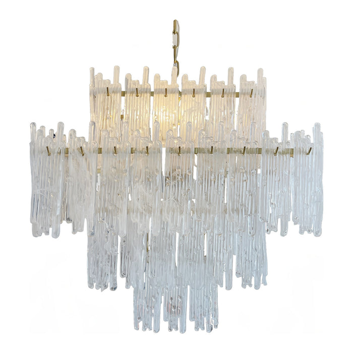 GJ Styles - Lacy Chandelier in Brass - RL90 - GreatFurnitureDeal