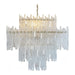 GJ Styles - Lacy Chandelier in Brass - RL90 - GreatFurnitureDeal