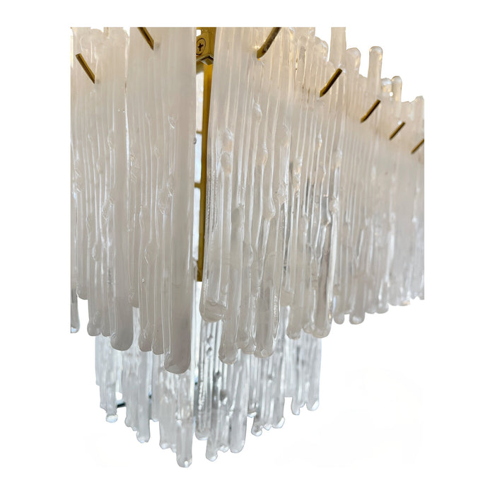 GJ Styles - Lacy Chandelier in Brass - RL90 - GreatFurnitureDeal