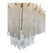GJ Styles - Lacy Chandelier in Brass - RL90 - GreatFurnitureDeal