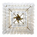 GJ Styles - Lacy Chandelier in Brass - RL90 - GreatFurnitureDeal