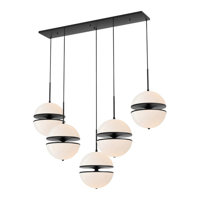 GJ Styles - Westcroft Chandelier in Matte Black - RL93 - GreatFurnitureDeal