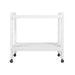 Worlds Away - Rockwell Minimalist Bar Cart in Light Cerused Oak - ROCKWELL WWO - GreatFurnitureDeal