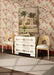 Worlds Away - Roderick Three Drawer Chest With Antique Brass Connected Circle Hardware In Matte Antique White Lacquer - RODERICK AW - GreatFurnitureDeal