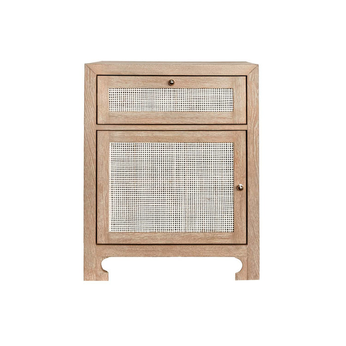 Worlds Away - Ruth Cabinet in Natural Cerused Oak - RUTH CO