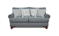 Southern Home Furnishings - Bates Sofa Set in Charcoal - 2820-KP 2821 Bates Charcoal - GreatFurnitureDeal